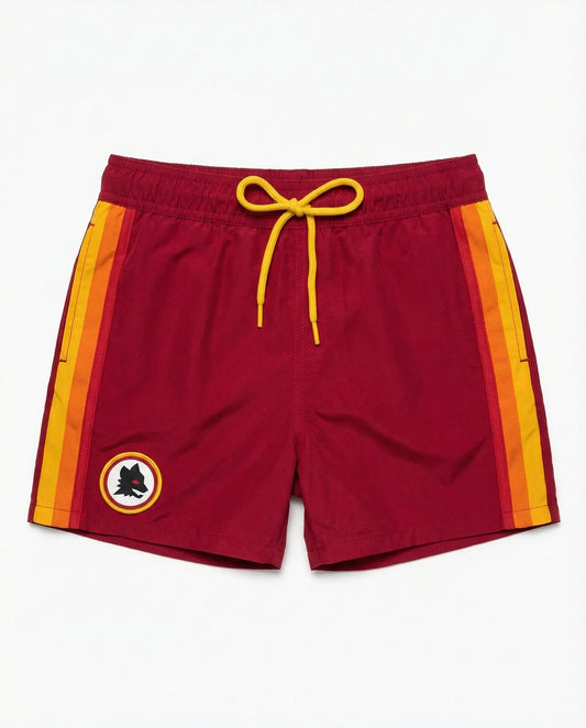 Costume Saint Barth Bambino | Modello Boxer | AS Roma | Mc2 Outlet Mc2 Saint Barth