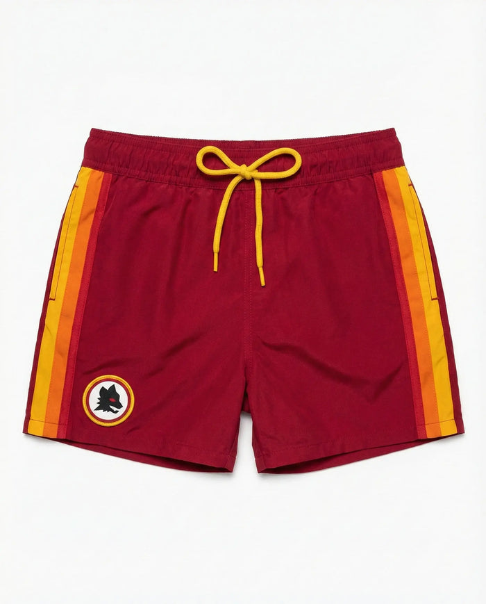 Costume Saint Barth Bambino | Modello Boxer | AS Roma | Mc2 Outlet Mc2 Saint Barth