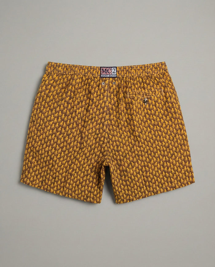 Costume Uomo Stampa Polpi | Mc2 Saint Barth Mc2 Saint Barth