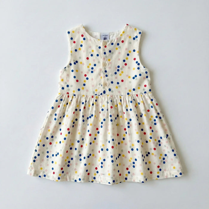 ABITO SENZA MANICHE IN POPELINE PETIT BATEAU Petit Bateau