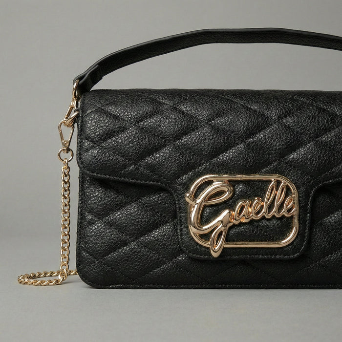 Borsa Nera Trapuntata Gaelle Paris Donna Gaelle Paris