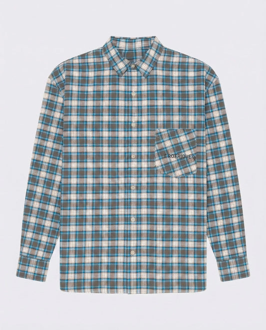 Camicia Uomo Diego Rodriguez | Modello Oversize | Fantasia Quadri Diego Rodriguez