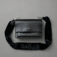 Borsa Nera con Pelliccia Gaelle Paris Donna Gaelle Paris