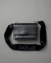 Borsa Nera con Pelliccia Gaelle Paris Donna Gaelle Paris