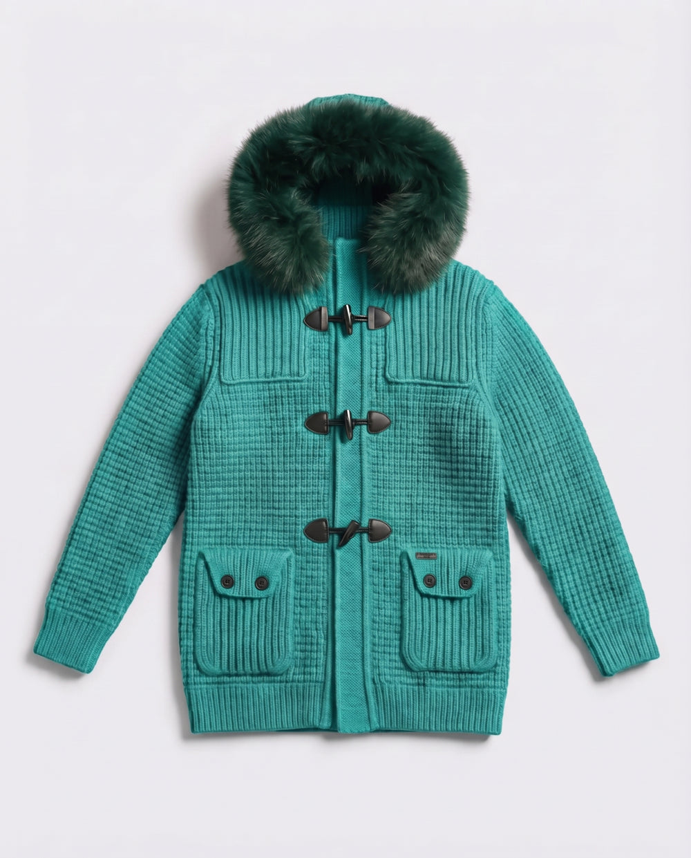 Bark Tiffany con Pelliccia uomo donna taglia S - giubbotto montgomery Bark azzurro con pelliccia 8001 originale outlet