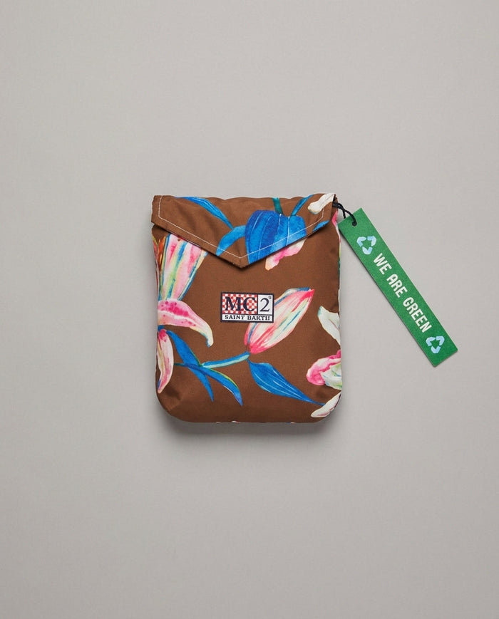 Costume Marrone Uomo Mc2 Saint Barth | Stampa Floreale Mc2 Saint Barth