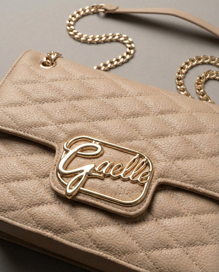 Borsa Beige Trapuntata Gaelle Paris Donna Gaelle Paris