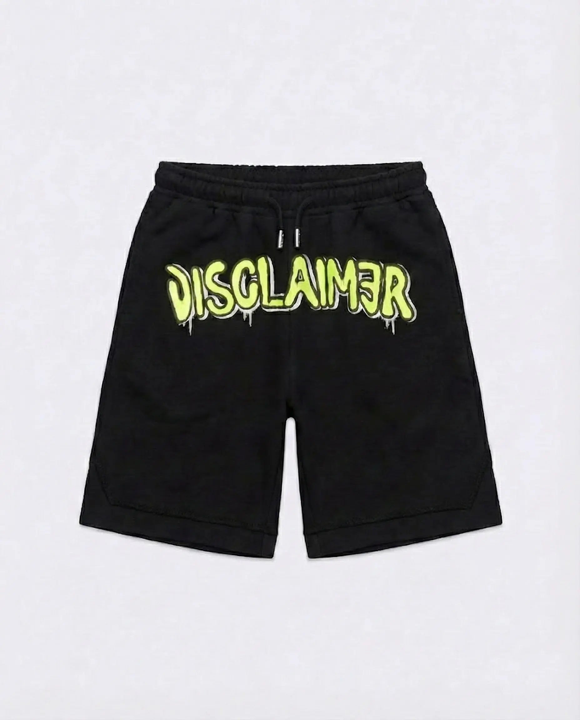 Pantaloncini Disclaimer Uomo | Logo | Nero Disclaimer