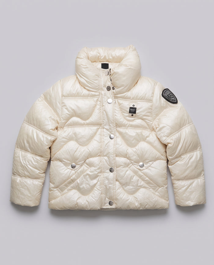 Piumino Blauer Kids Panna da bambina 8 anni – fronte
