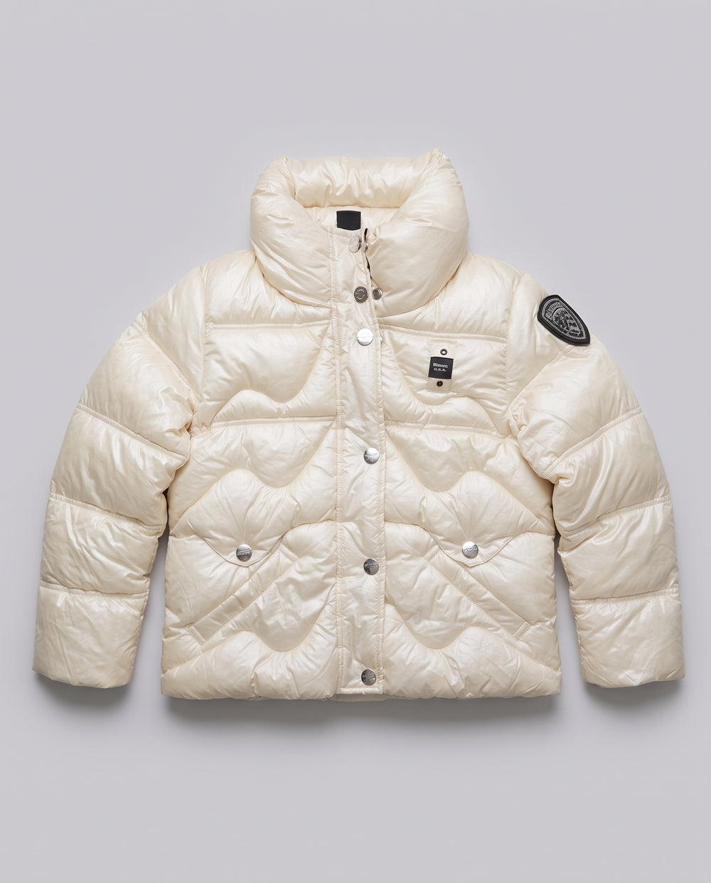 Piumino Blauer Kids Panna da bambina 8 anni – fronte