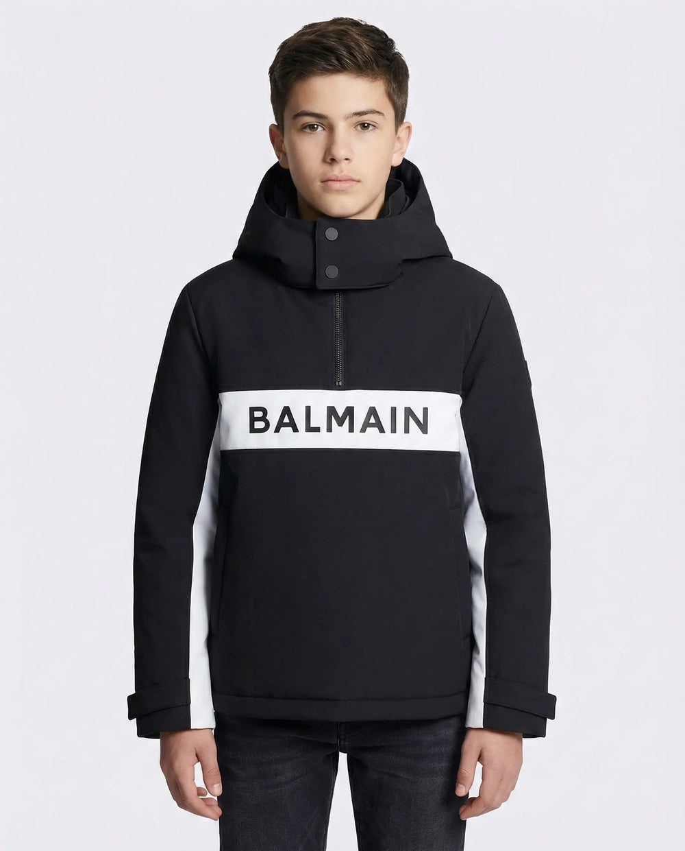 Balmain | Giacca da Sci | Modello Oversize con Logo | Nero Balmain