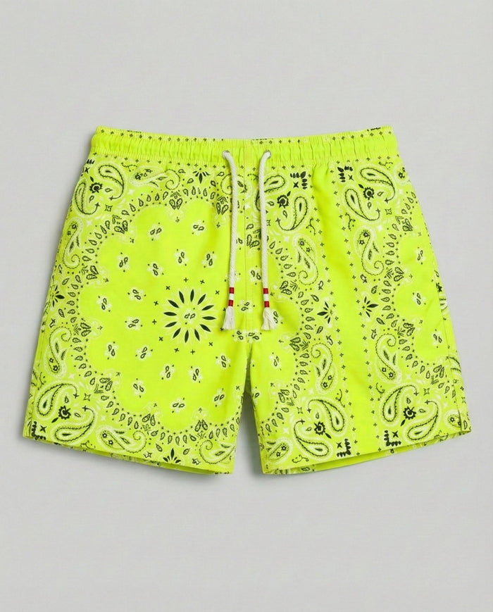 Costume Uomo Mc2 Saint Barth | Bandana Giallo Mc2 Saint Barth