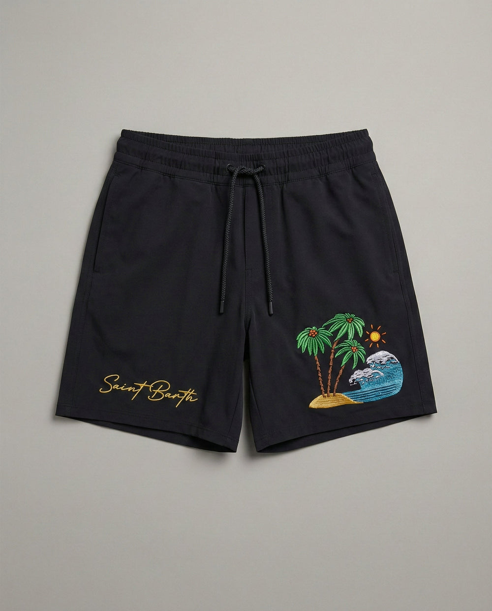 Costume Nero Uomo Mc2 Saint Barth | Patch & Ricamo Mc2 Saint Barth