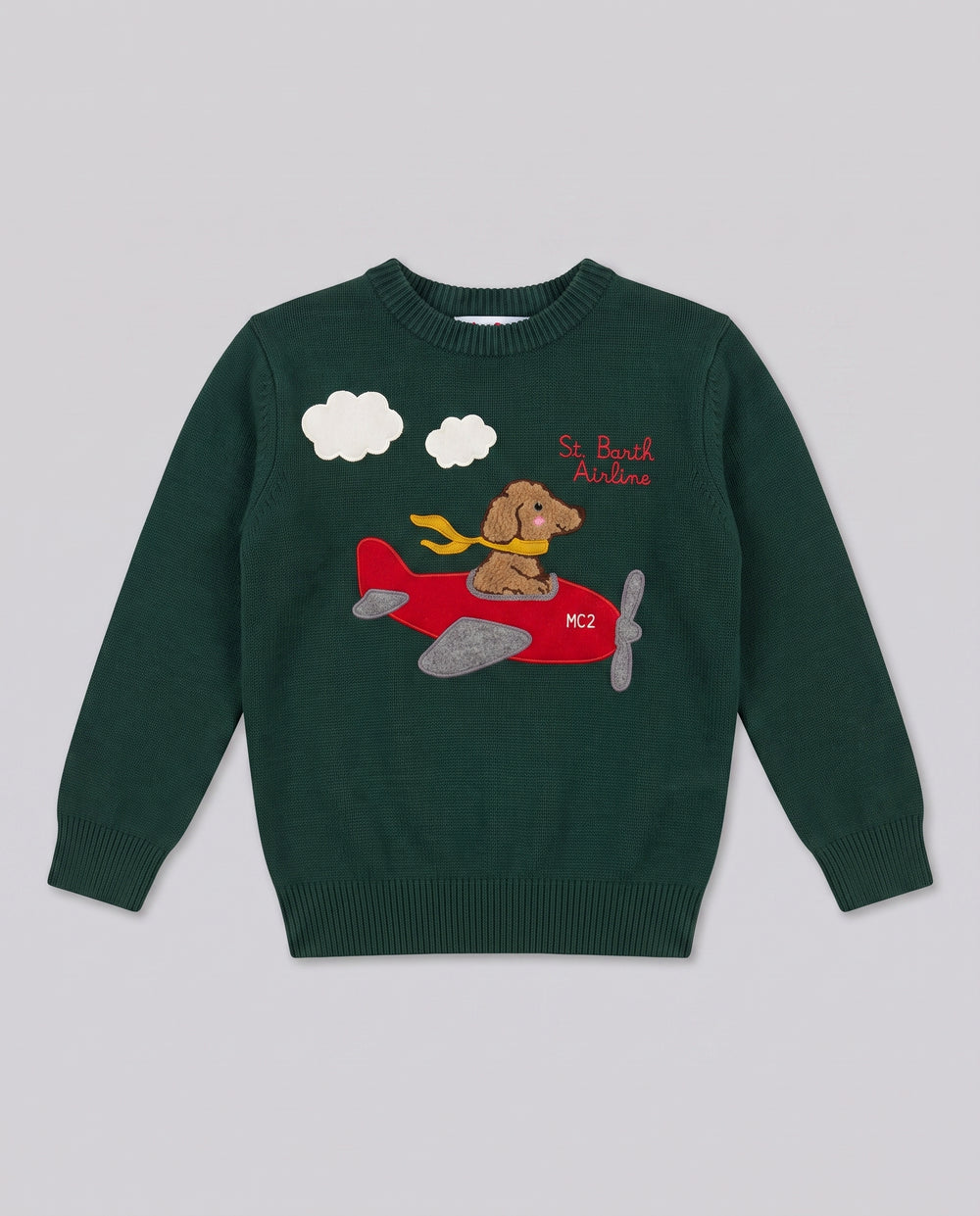 Maglione Saint Barth Kids Airline Dog – fronte