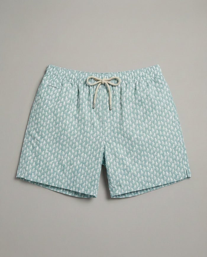 Costume Uomo Micro Stampa Polpi | Mc2 Saint Barth Mc2 Saint Barth