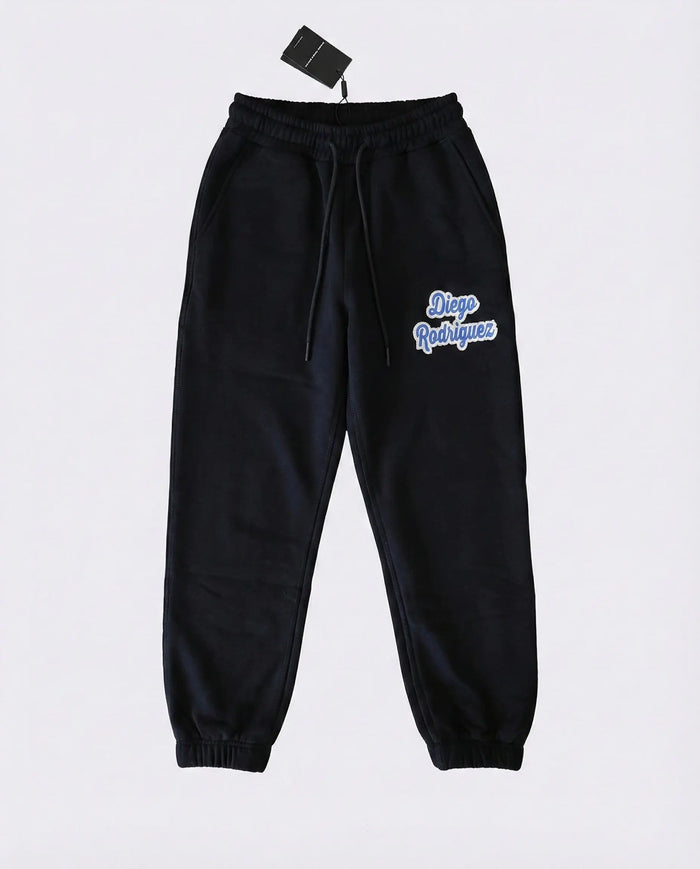 PANTALONE UOMO RICAMO 827 NERO Diego Rodriguez