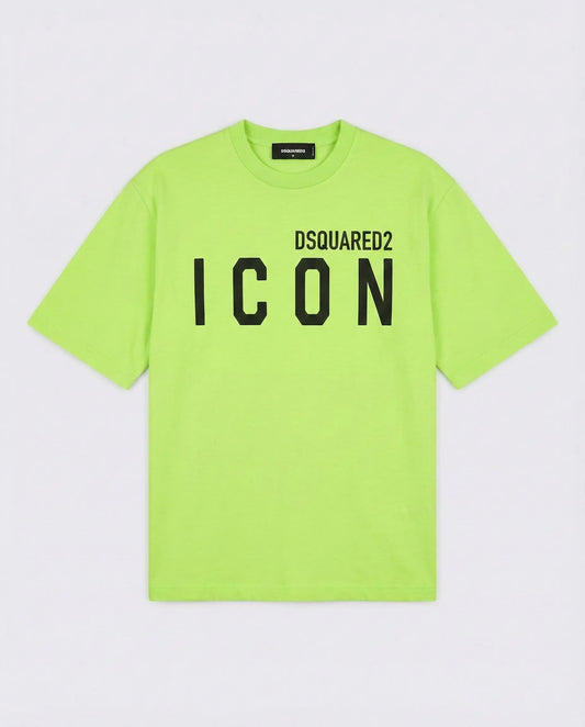 T Shirt Dsquared2 Icon | Verde Lime Dsquared2