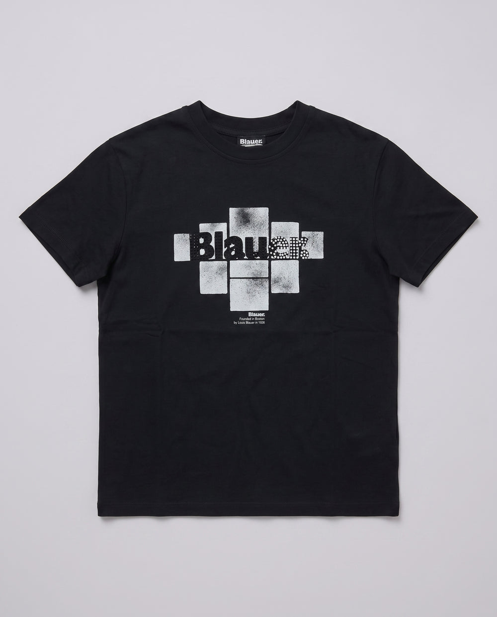 Felpa Blauer Kids nera da bambina 8 anni – fronte