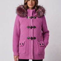 Giacchetto Bark Fucsia con Pelliccia | Uomo Donna