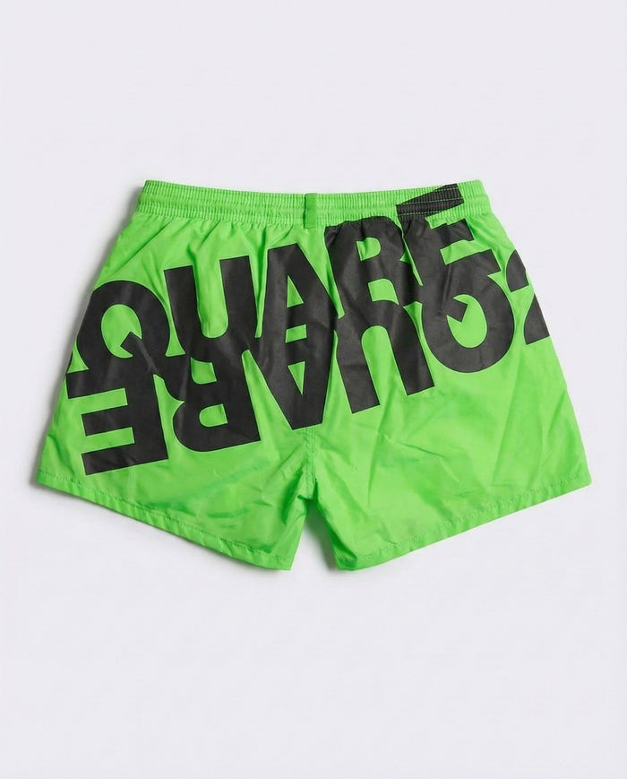 Costume Dsquared2 | Logo a Specchio | Verde Fluo Dsquared2