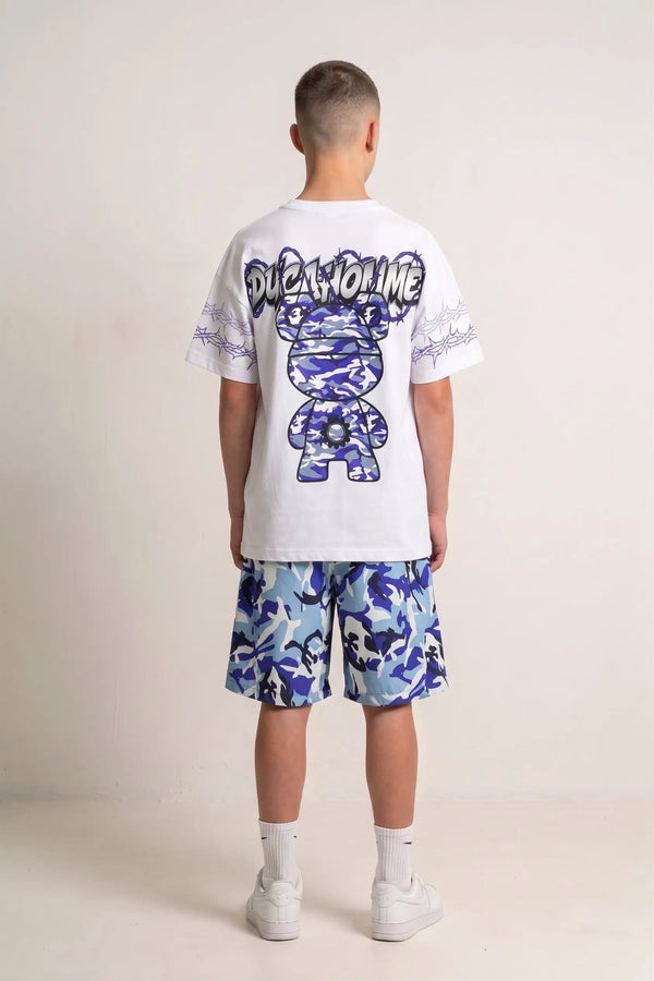 T Shirt Duca Homme Bambino Stampa Teddy