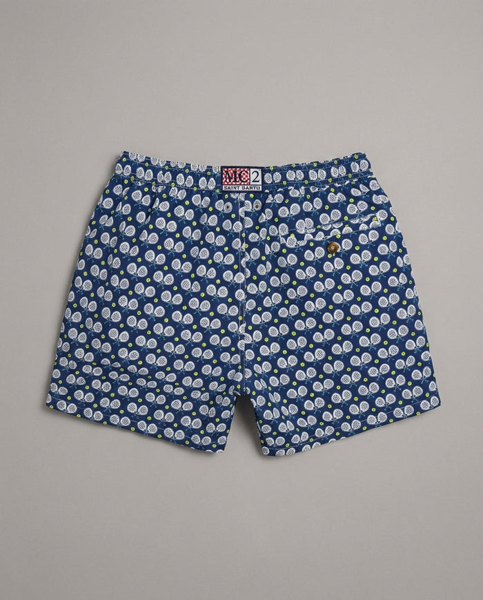 Costume Uomo Mc2 Saint Barth | Stampa Padel Mc2 Saint Barth