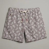 Costume Uomo Beige MC2 Saint Barth | Stampa Paisley Mc2 Saint Barth