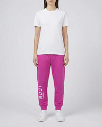Pantaloni Dsquared2 Donna | Logo Icon | Fucsia Dsquared2