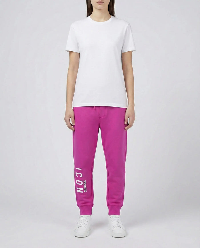 Pantaloni Dsquared2 Donna | Logo Icon | Fucsia Dsquared2