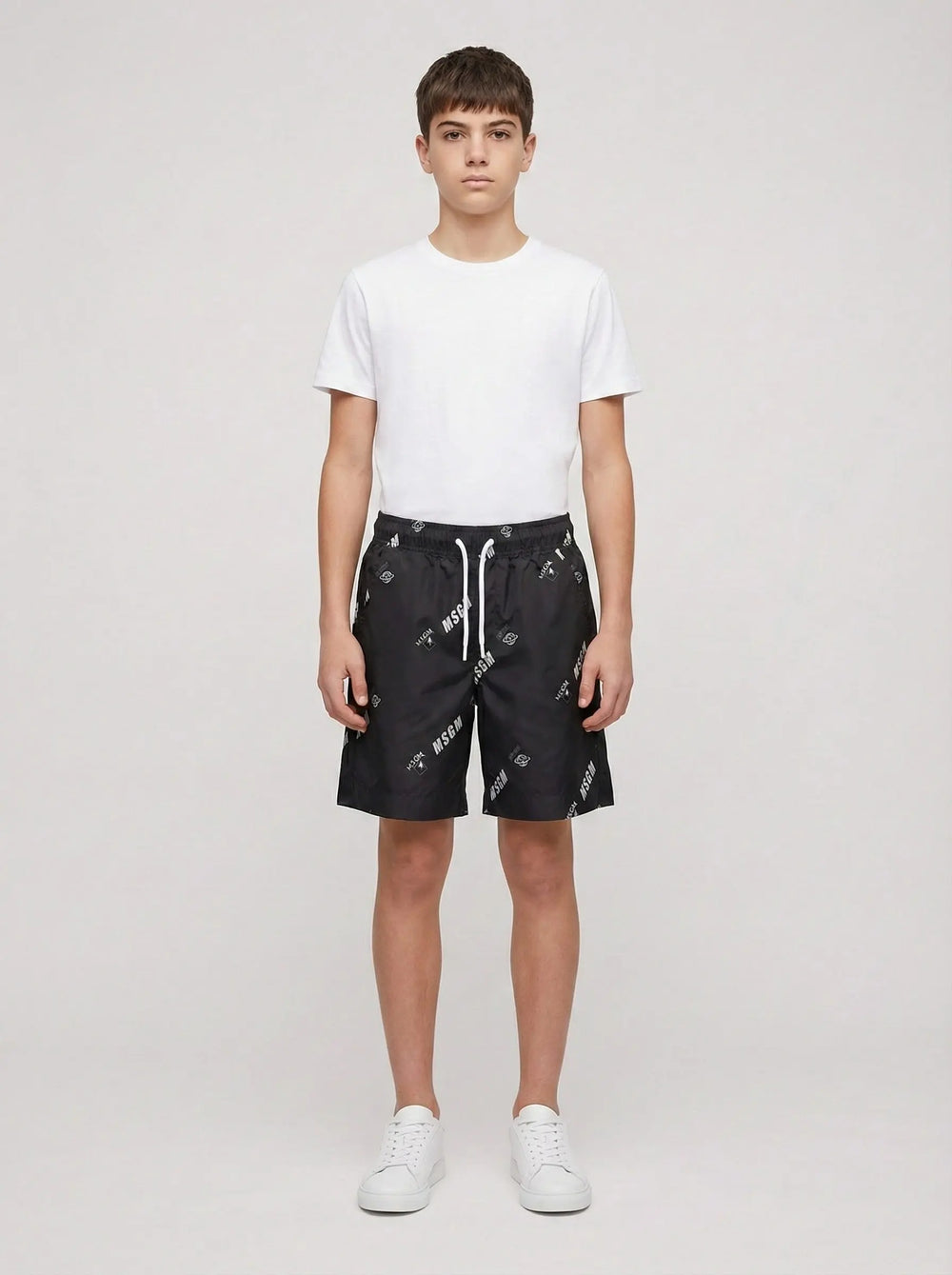 Costume Msgm | Modello Boxer | Nylon | Nero | Prezzo Outlet MSGM