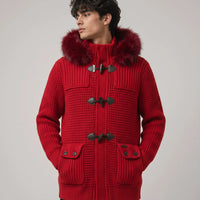 Giacchetto Bark Rosso con Pelliccia | Uomo Donna