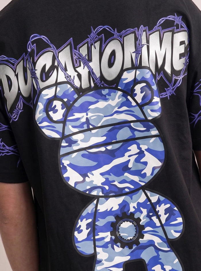 T Shirt Duca Homme Bambino Stampa Teddy Duca Homme