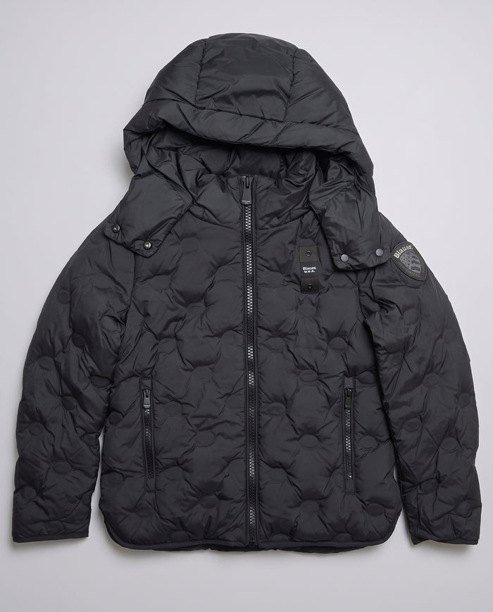 Giubbotto Blauer Kids nero da bambina 8 anni – fronte