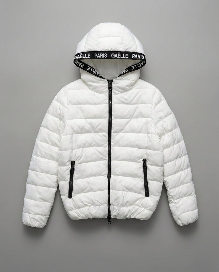 Piumino Gaelle Paris Bianco Donna Hype Outlet