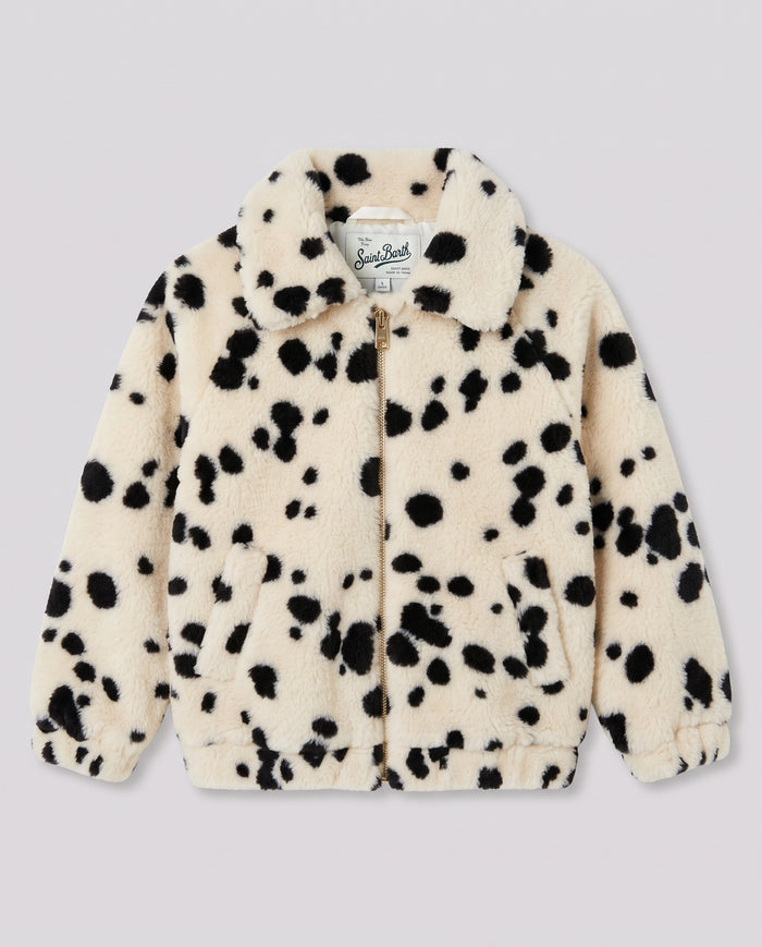 Giacca Teddy Saint Barth Kids Dalmata – retro