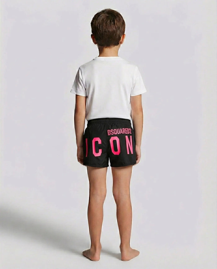 Costume Dsquared2 Bambino | Logo Icon | Nero Dsquared2 Bambino