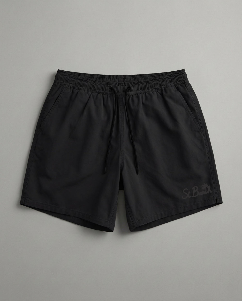 Costume Nero Mc2 Saint Barth | Logo Mc2 Saint Barth