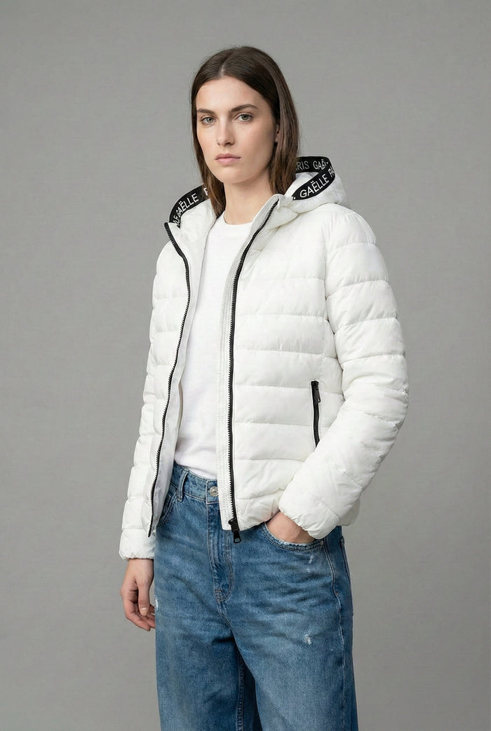 Piumino Gaelle Paris Bianco Donna Hype Outlet