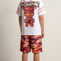 T Shirt Duca Homme Bambino Stampa Teddy Duca Homme