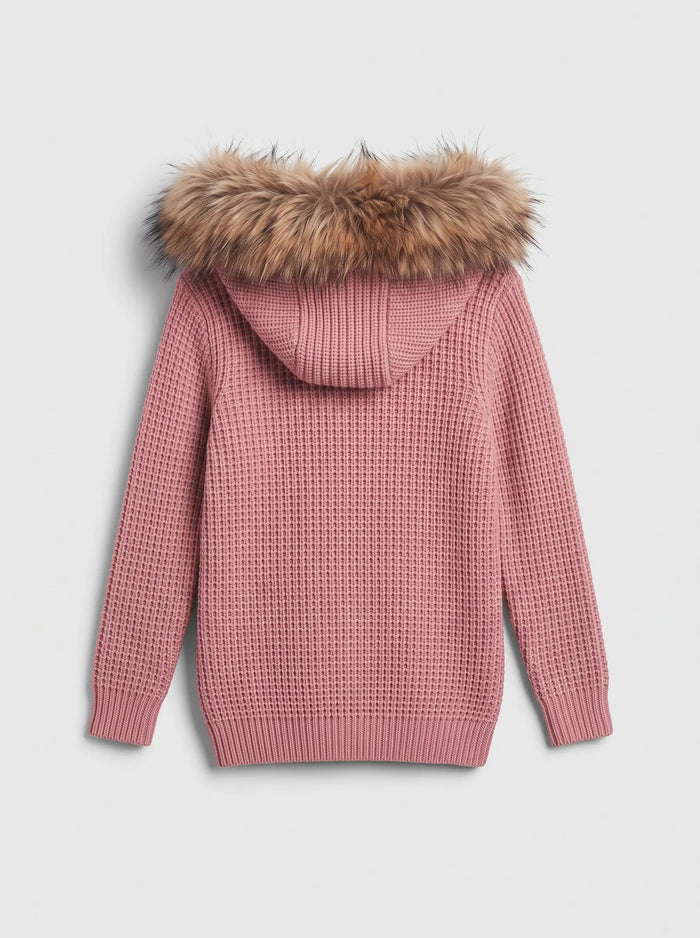 Giacchetto Bark Rosa con Pelliccia | Uomo Donna