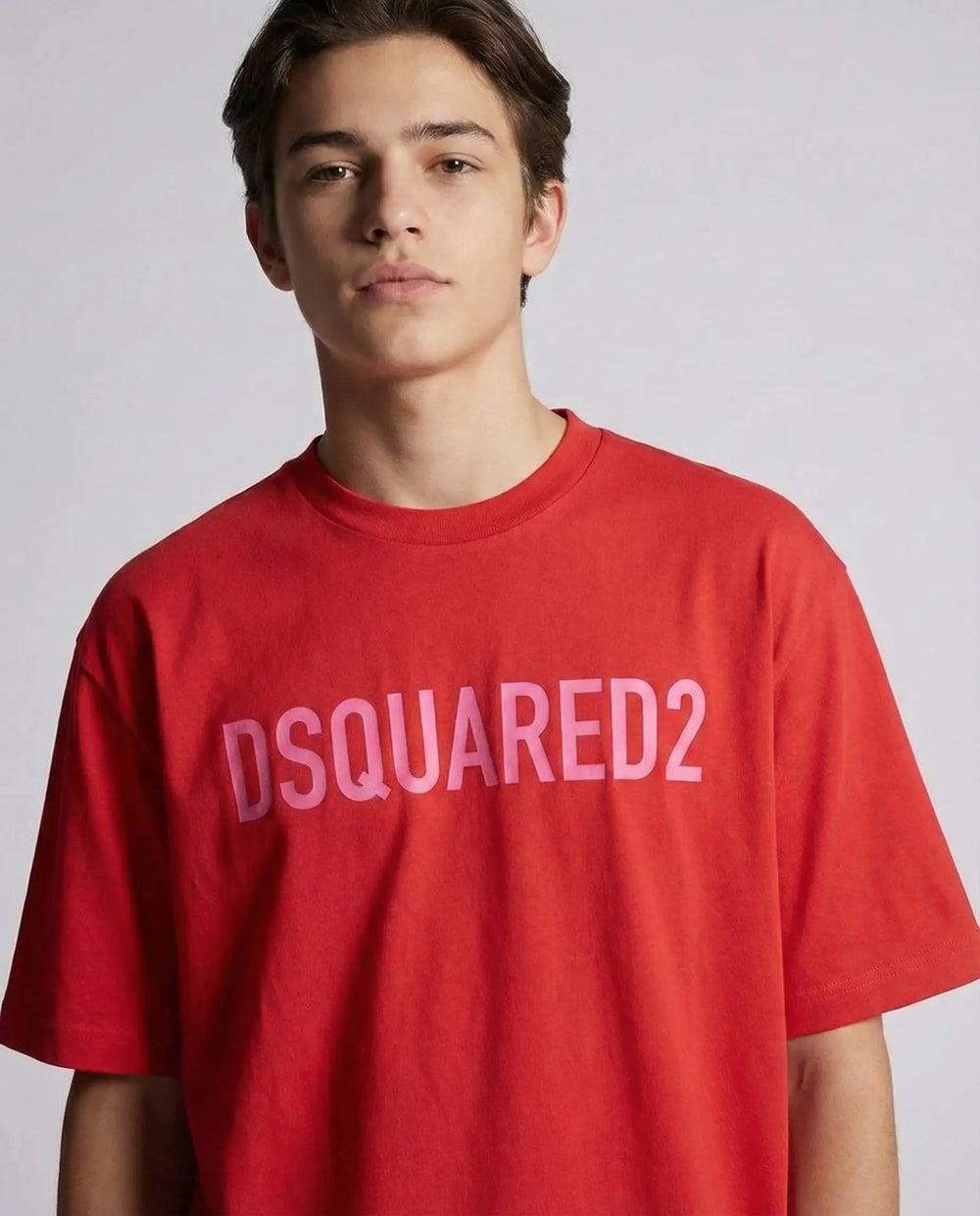 T Shirt Dsquared2 | Cotone Organico | Rosso Dsquared2