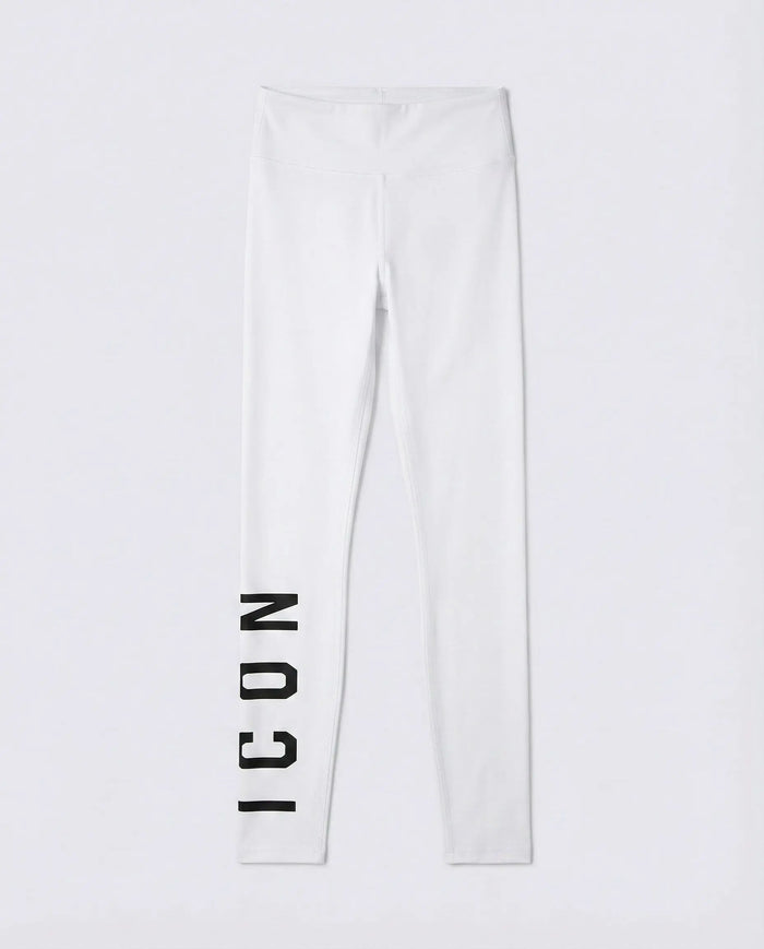 Leggings Dsquared2 Donna | Logo Icon | Colore Bianco | Outlet Dsquared2