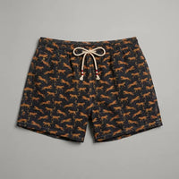 Costume Uomo Lighting 70 nero MC2 Saint Barth | Stampa Leopardi Mc2 Saint Barth