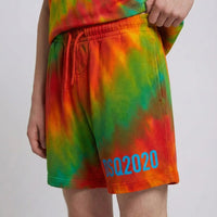 Pantaloncini Dsquared2 | Modello Oversize | Logo DSQ2 | Tie Dye Dsquared2