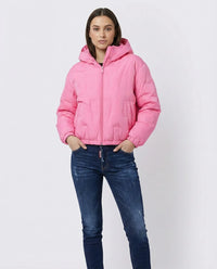 Piumino Dsquared2 | Giubbotto Donna | Rosa | Logo Dsquared2