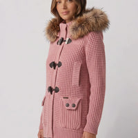 Giacchetto Bark Rosa con Pelliccia | Uomo Donna