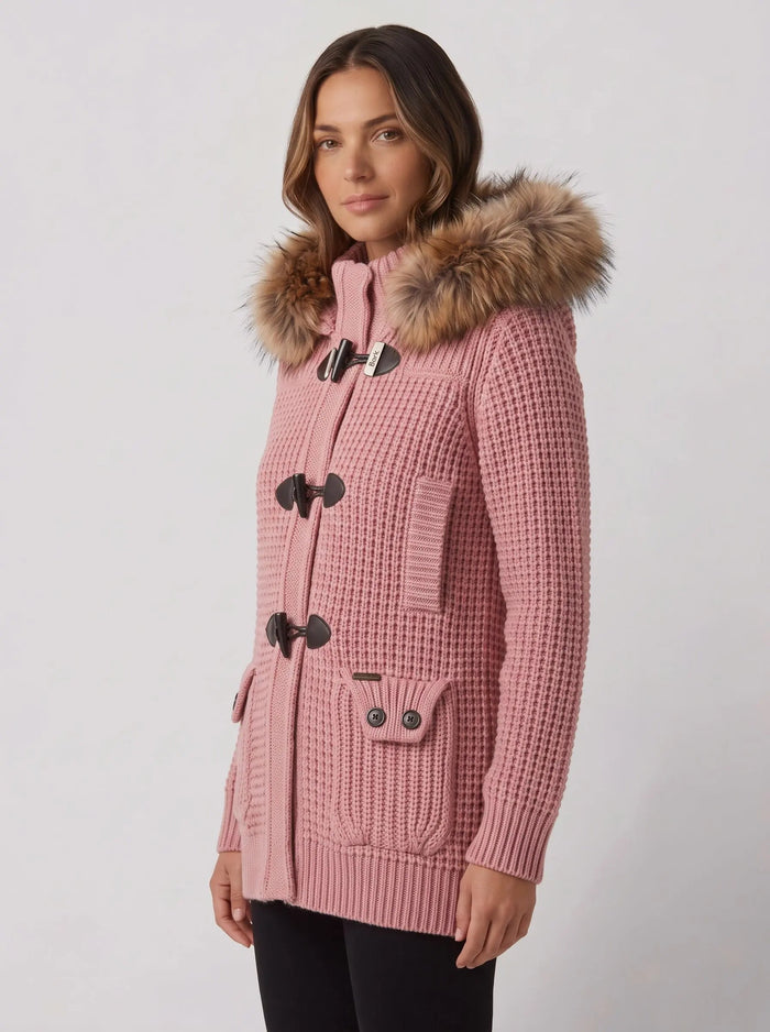 Giacchetto Bark Rosa con Pelliccia | Uomo Donna