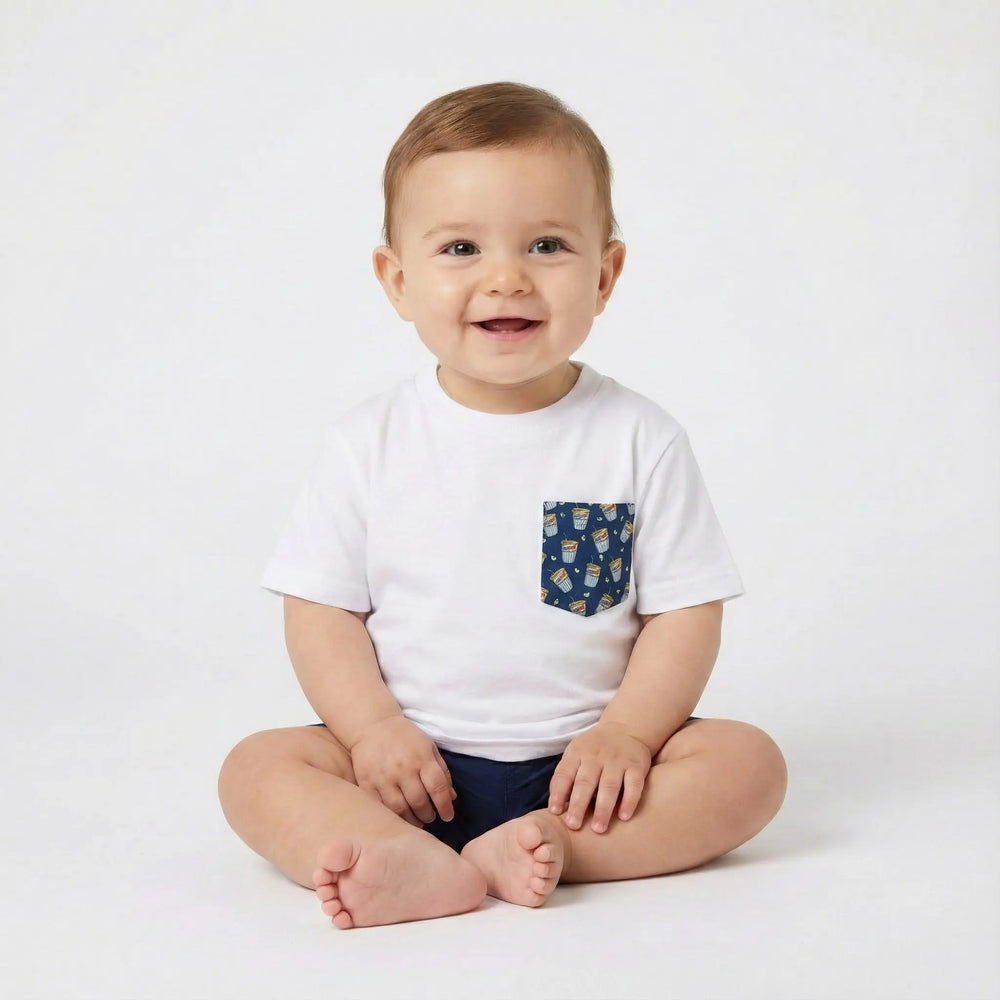 T Shirt Saint Barth Bambino | Logo Estathè | Mc2 Outlet Mc2 Saint Barth Neonato