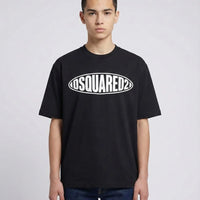 T Shirt Dsquared2 | Logo Cerchio | Nero Dsquared2