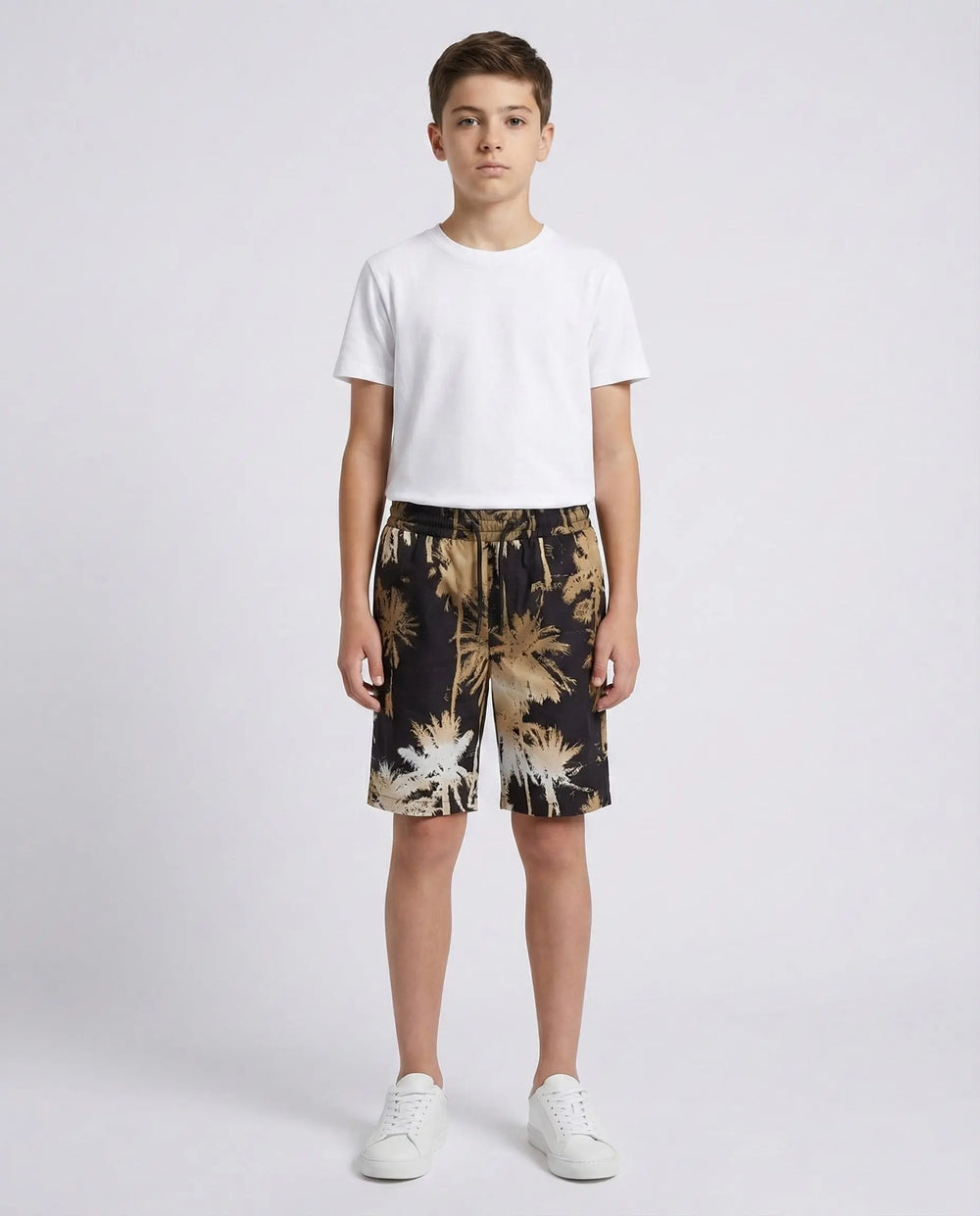 Pantaloncini Msgm | Modello Unisex | Fantasia Palm | Outlet MSGM